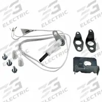 Hot Surface Igniter: OEM, Silicon Nitride, 15 in Lead Lg, 120V AC, Hardwired, Flat Tip (MPN 41-804N). Key specifications — Electrical Connection Type: Hardwired; Manufacturer Part Number: 41-804N; Brand: ROBERTSHAW; Input Voltage: 120V AC; Replacement for OEM Brands: Other OEM Brands.