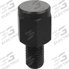 KIPP Positioning Foot w/Flat Face: External Threads, Flat, Steel, M10 Thread Size, 16 mm Thread Lg (MPN K0299.210040). Key specifications — attr648515: KIPP.