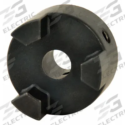 Dayton Shaft Coupler Body: L095 Coupling Size, 2 7/64 in Outside Dia - General Purpose Straight Jaw Coupling Hubs