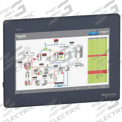 SCHNEIDER ELECTRIC Touch Panel: TFT Color LCD, 10.1 in Display Screen Size, 24V DC - Schneider Harmony GTU Series Modular HMIs