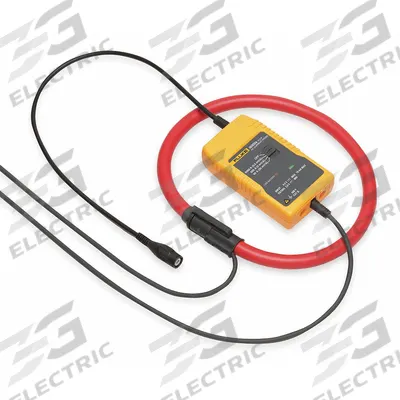 FLUKE Current Clamp Probe: CAT III 600V, BNC, 6.5 in Jaw Opening, AC Current/AC Volt/DC Volt - Flexible Current Probes