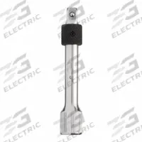 MILWAUKEE Socket Extension: 1/4 in Input Drive Size, 1/4 in Output Drive Size, 3 in Overall Lg, Std (MPN 43-24-9300). Key specifications — attr1204978: Not Insulated; attr1204980: Locking Included; attr1204984: MILWAUKEE; attr1204970: Chrome.