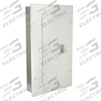 GE Load Center: 225 A Amps, 208Y/120V AC, 30 Spaces, 22kA, Combo Flush/Surface (MPN TL30422C). Key specifications — Main Circuit Breaker or Main Lug: Main Lug; Voltage: 208Y/120V AC; Short Circuit Current Rating: 22kA; Included Enclosure Cover: Combination Flush/Surface.
