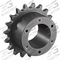 TRITAN Bushed Roller Chain Sprocket: For 60 Chain, 19 Teeth, 4.557 in Pitch Dia, 4.95 in Outside Dia (MPN 60SDS19H). Key specifications — Brand: TRITAN; Required Bushing Series: SDS.