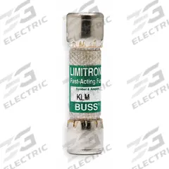 BUSSMANN Fuse: KLM Series, Midget, Fast-Acting, 25 A, 600 V AC, 600 V DC, 13/32 in x 1 1/2 in (MPN KLM-25). Key specifications — attr1287209: KLM; attr211192: BUSSMANN.
