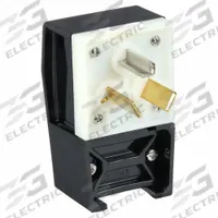 HUBBELL Straight Blade Plug: 10-30P, 125/250V AC, 30 A, 3 Pole, 3 Blade, Black (MPN HBL9333)