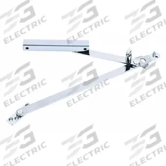 Overhead Door Holder: Overhead - Mounted, 3/4 in Wd, 3 1/2 in Overall Ht, Stainless Steel (MPN 814S-US32D). Key specifications — Brand: GLYNN-JOHNSON; Color: Gray.