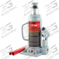 PRO-LIFT High-Clearance Bottle Jacks: Steel, Manual Handle, Mechanical, 12 ton Load Capacity (MPN B-012D). Key specifications — Brand: PRO-LIFT; Lifting Actuator: Manual Handle; Body Material: Steel.