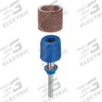 DREMEL Mandrel: EZ Drum, 2 1/2 in Overall Lg, Mandrel, 1/8 in Shank Dia, 1/2 in Bit Dia (MPN EZ407SA-01). Key specifications — attr1254817: EZ Drum; attr1254820: DREMEL.