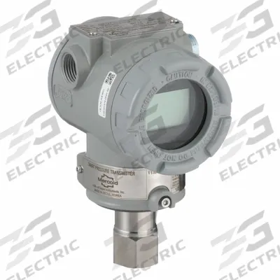 MERCOID Indicating Transmitter: -14.5 psi to 217 psi, 4 to 20mA DC / HART Comm - Explosion-Proof with Conduit Connection & Display