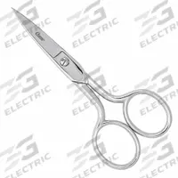 CLAUSS Scissors: Ambidextrous, 4 in Overall Lg, Straight, Steel, Pointed, Silver, Straight Handle (MPN 12260). Key specifications — attr308500: Steel; attr308502: Silver; attr308505: Ambidextrous; attr308522: Leather; attr324896: CLAUSS.