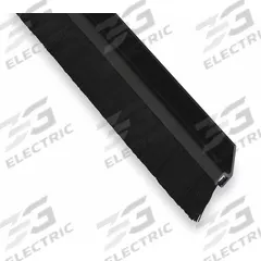 PEMKO Door Weatherstripping: Brush Insert, 8 ft Lg, 1 3/16 in Wd, 1 3/16 in Ht (MPN 45061CNB96). Key specifications — Insert Material: Nylon; Flange Material: Aluminum; Brand: PEMKO.