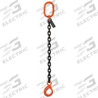 STREN-FLEX Chain Sling: 1/2 in Chain Trade Size, 100 Chain Grade, Latching Hook, Alloy Steel, Fixed (MPN SF1608G10SOL). Key specifications — Hook Type Included: Latching Hook; Brand: STREN-FLEX.