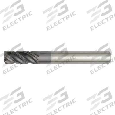 WIDIA HANITA Corner Chamfer End Mill: Carbide, AlTiN Coated, 4 Flute, 1/2" Mill Dia - Fast-Cutting Carbide Corner-Chamfer End Mills for Stainless Steel & Super Alloys