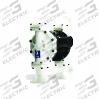 GRACO Diaphragm Pump: Polypropylene Body, 1 in, Flange Connection, 50 gpm, Not Specified Diaphragm (MPN 649034). Key specifications — Brand: GRACO; Seat Material: PP; Check Valve Material: PTFE; Diaphragm Material: Not Specified.