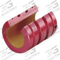 PBC LINEAR Standard Linear Bearing: 3/8 in Inside Dia, 3/4 in Lg, FLN, Frelon™ Gold, Precision (MPN FLN06). Key specifications — Liner: Frelon™ Gold; Lubrication: Self-Lubricating; Shell Material: Aluminum.