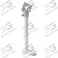 OHAUS Scale Column Kit: 4 in Overall Wd, 22 in Overall Ht, 30057099/30057100/30057101 (MPN 30078082). Key specifications — Includes: Instructions; Compatible Manufacturer Part Number: 30057099; Product Type: Scale Column Kit.