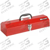 WESTWARD Tool Box: 19 in W 6 in D 4 in H, Steel, Red, Padlock, 1 Compartments (MPN 36Y010). Key specifications — attr1116905: Red; attr1116946: WESTWARD; attr1116904: Padlock.