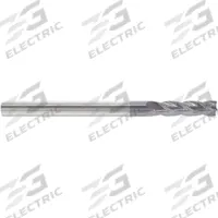 APPROVED VENDOR Square End Mill: Carbide, AlTiN Coated, 4 Flute, 5/8" Mill Dia, 1-1/2" LOC, 6" OAL (MPN 218-001074A)