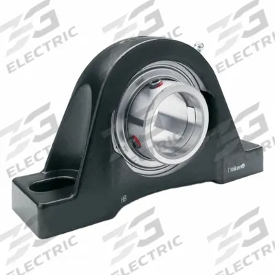 TIMKEN Flange Mount Bearing: Radial Ball, 2 in Bore, Cast Iron, Set Screws, 6 3/8 in Lg - General Purpose Flange-Mount Ball Bearings