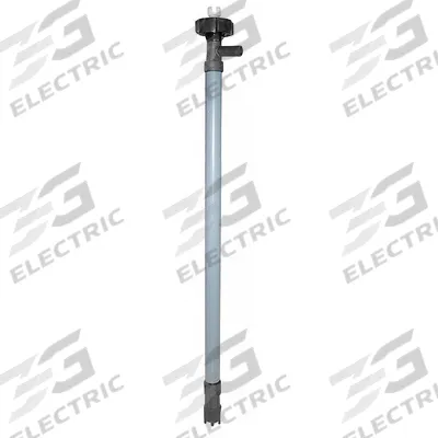 Dayton Drum Pump Tube: CPVC, 3/4 in Inlet Size, 35 1/2 in Suction Tube Lg - Max - Drum Pump Tube Assemblies