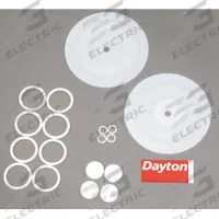DAYTON Fluid End Repair Kit: Fluid End Repair Kit, 6PY62, PTFE, PTFE. Key specifications — Manufacturer Part Number: 6PY62.