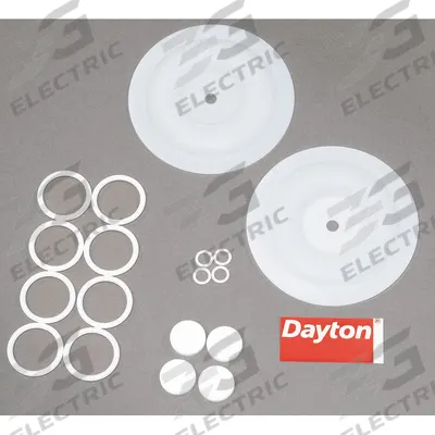 Dayton Fluid End Repair Kit: Fluid End Repair Kit, 6PY62, PTFE - Dayton Fluid-End Repair Kits