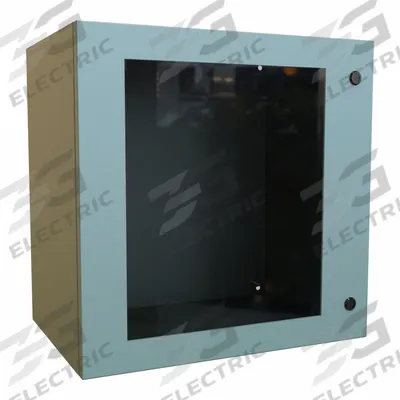 HAMMOND Electrical Enclosure: Steel, 24 in x 24 in x 16 in, NEMA 12/3R/4 - Steel Washdown Enclosures