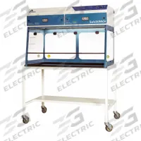 AIR SCIENCE Ductless Fume Hood: Purair SafeSEARCH, 4 ft Overall Wd, 35 in Overall Ht, White, Std (MPN P5-48XT(SAFESEARCH)-A). Key specifications — Assembly: Partially Assembled; Brand: AIR SCIENCE; Base/Stand Included Input: No (Required); Base/Stand Included: No (Required); Blower Included: Yes; Work Surface Included: Yes.