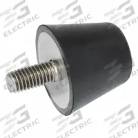 JW WINCO Vibration-Isolating Mount: Flat Conical, Buna-N, Male x Non-Threaded Style (MPN 254-32-5/16X18-31.8-55). Key specifications — Isolator Body Material: Buna-N.