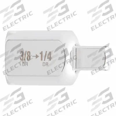 MILWAUKEE Drive Adapter 3/8 in to 1/4 in: 1/4 in Output Drive Size, Square - 3/8" Drive Hand Socket Adapters
