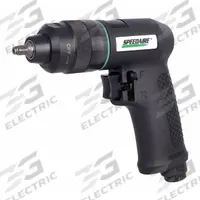 SPEEDAIRE Air Impact Wrench: Compact, 1/4 in Drive, Pistol-Grip, Square, 1/4 in Female NPT Air Inlet (MPN 21AA44). Key specifications