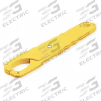 IDEAL Fuse Puller: 3/4 in to 2 1/2 in, 31 A to 600 A, 0.416666666 V Volt Rating, 12 in Lg, Insulated (MPN 34-003). Key specifications — attr542332: Knife Blade; attr542333: Yes; attr510742: No; attr424127: IDEAL.