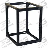 VIDEO MOUNT PRODUCTS Swing Gate Wall Rack: 13 Rack Units, 27 1/2 in x 21 1/8 in x 23 3/4 in (MPN ERW24). Key specifications — Brand: VIDEO MOUNT PRODUCTS; Includes: Magnetic Level; Material: Aluminum; Features_Broad: 4-Post; Swing Gate.