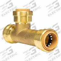 APPROVED VENDOR Slip Tee: Tee, 3/4 in OD x 3/4 in OD x 3/4 in OD Size, Brass, Coupling (MPN LF8247R). Key specifications — Brand: APPROVED VENDOR.