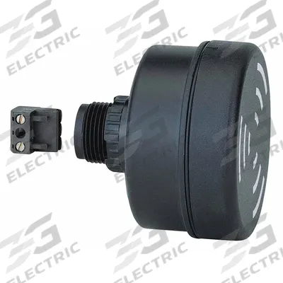 WERMA Beacon Warning Sounder Light: Tone Sound, 0.08 W Watt, 24V AC/DC, 11000075 - Tone Alarms