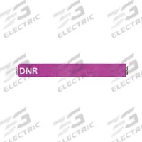 ID Wristband: DNR, 10 in Overall Lg, 1 in Overall Wd, Tyvek®, Purple, 500 PK (MPN ALR-TA-36). Key specifications — attr1085229: Purple; attr1126094: Purple.
