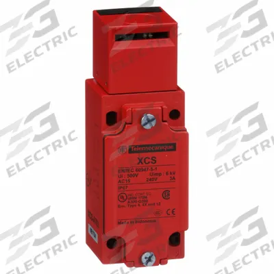 TELEMECANIQUE SENSORS Safety Interlock Switch: XCSA Series, 1NO/2NC - Key-Actuated Safety-Interlock Switches