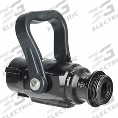 VIPER Fire Hose Nozzle: Solid Bore, I230035. Key specifications — Product Type: Nozzle; Thread Type: NST; Base Type: Swivel; Body Material: Aluminum; Activates By: Shutoff Handle; Nozzle Option: Solid Bore; Spray Pattern: Straight Stream; Brand: VIPER.