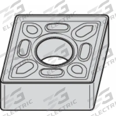 WIDIA Diamond Turning Insert: CNMG4324P - Diamond Indexable Turning Inserts