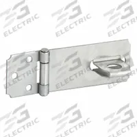 APPROVED VENDOR Hasp: Steel, 1 1/16 in Ht, 3 1/2 in Lg, 1 1/2 in Wd (MPN 60JJ57). Key specifications — Brand: APPROVED VENDOR; Material: Steel.