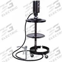 ARO Air Drum Pump: Pump w/ Drum Dolly, Hose & Nozzle, 50:1, 2 lb/min Max. Flow Rate (MPN LP2006-1-B). Key specifications — Brand: ARO.