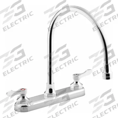 KOHLER Gooseneck Kitchen Faucet: Triton Bowe, Brass, Widespread, Deck, 3 Mounting Holes - Centerset Kitchen Faucets