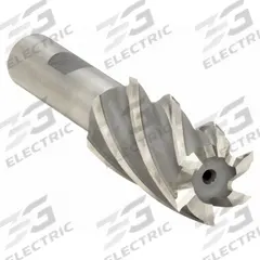 CLEVELAND Square End Mill: High Speed Steel, 3 Flute, 1" Mill Dia, 1-7/8" LOC, 4-1/8" OAL (MPN C39659)