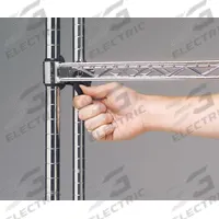 METRO Wedge Sleeve: Super Erecta Shelving, Wedge, Plastic, Matte, Slate Gray, SAKITA2. Key specifications — Manufacturer Part Number: SAKITA2; Material: Plastic; Compatible Product Type: Super Erecta Shelving; Finish: Matte; Includes: (4) Wedges; Brand: METRO; Sleeve Type: Wedge; Color: Slate Gray.