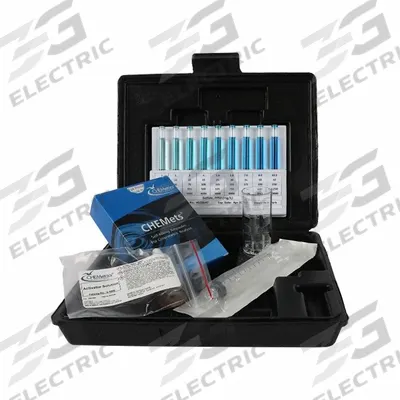 CHEMETRICS Water Quality Test Kit: Sulfide, 5 to 50 ppm, 5 ppm - Water Quality Test Kits