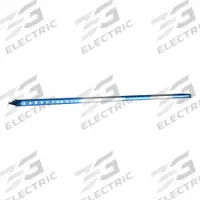 CODE 3 Running Board Light: Perimeter Flashing Warning Light, Blue/White, 13.8 W Watt, Clear, LED (MPN C3RNRDC-60L-BW). Key specifications — Brand: CODE 3; Lens Color: Clear; Number of Flash Patterns: 32; Installation Type: Permanent; Operating Voltage: 12V; Light Class Rating: SAE Class 1.