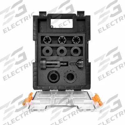 HOLEMAKER TECHNOLOGY Die Set: 10 Pc, M16x2 to M24x3 Dies - VersaDrive ImpactaDie Threading Kits