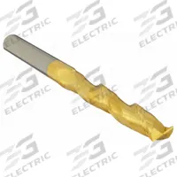 APPROVED VENDOR Square End Mill: Carbide, TiN Coated, 2 Flute, 1" Mill Dia, 3" LOC, 6" OAL (MPN 216-001091)