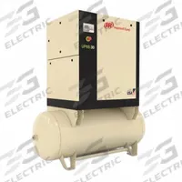 INGERSOLL RAND Rotary Screw Air Compressor: Horizontal, 20 hp, 78 cfm, 120 gal Tank, 200V AC (MPN UP6S-20-125). Key specifications — attr48606: Three; attr48593: 200V AC; attr48578: INGERSOLL RAND; attr110305: Not Included.